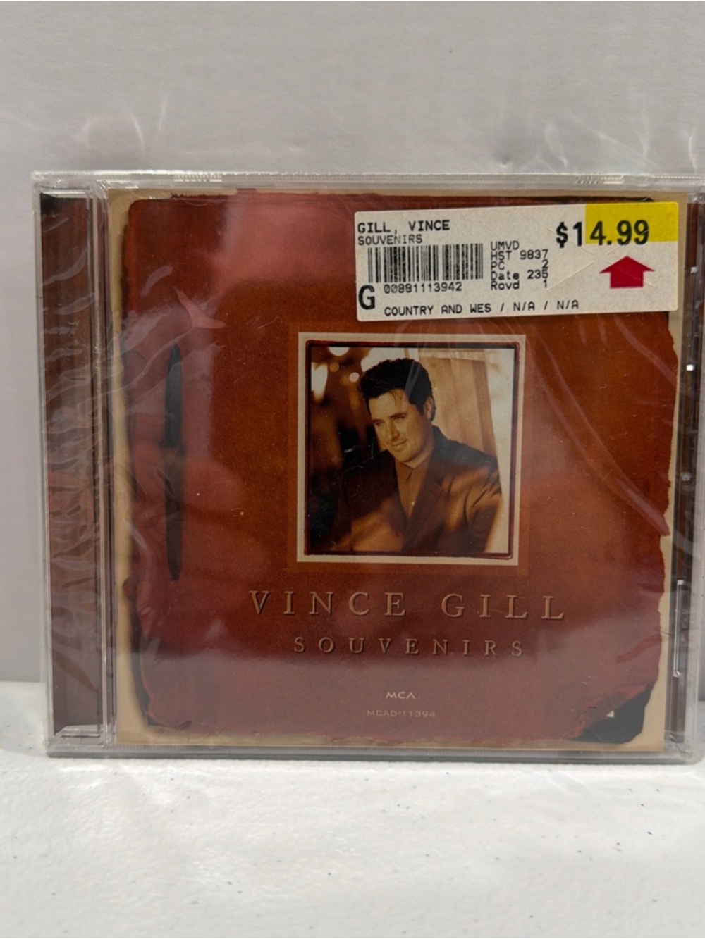 Vince Gill Souvenirs [CD] Brand New Still Sealed.